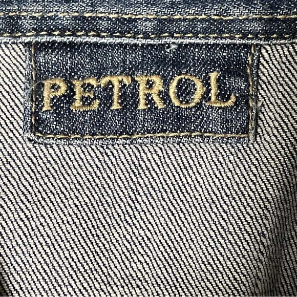 Petrol Jeans Ashley Embellished Denim Snap Shirt - Picture 8 of 12